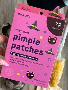 SPALIFE Hydrocolloid Pimple Patches - Bright Pink Pack